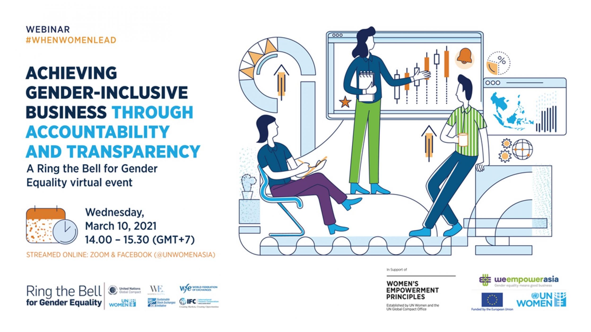 Achieving gender inclusive business through accountability and transparency